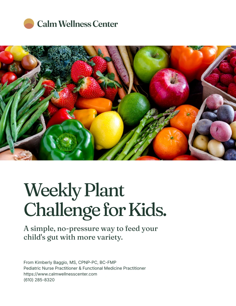 Weekly Plant Challenge for Kids guide cover